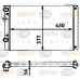 8MK 376 714-651 HELLA Радиатор, охлаждение двигателя