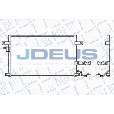 756M09 JDEUS Конденсатор, кондиционер
