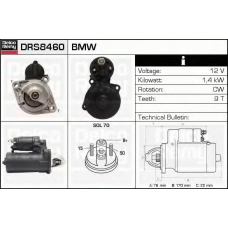 DRS8460 DELCO REMY Стартер