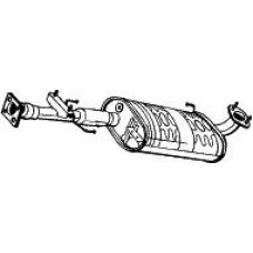 279-589 BOSAL Средний глушитель выхлопных газов