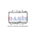 560080N AKS DASIS Радиатор, охлаждение двигателя
