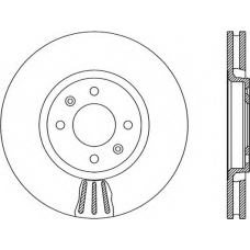 BDR1865.20 OPEN PARTS Тормозной диск