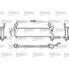 732604 VALEO Радиатор, охлаждение двигателя