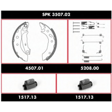 SPK 3507.02 ROADHOUSE Комплект тормозов, барабанный тормозной механизм