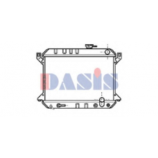 100140N AKS DASIS Радиатор, охлаждение двигателя