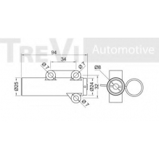 SK262806/1 SK Успокоитель, зубчатый ремень