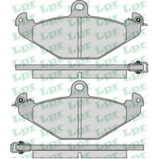 05P890 LPR Комплект тормозных колодок, дисковый тормоз