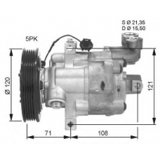 32461 NRF Компрессор, кондиционер