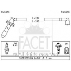 4.7059 FACET Комплект проводов зажигания