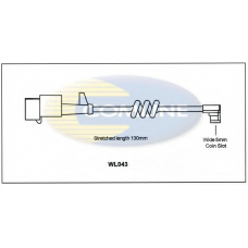 WL043 COMLINE Сигнализатор, износ тормозных колодок