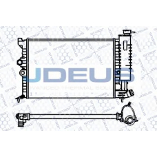 007V18 JDEUS Радиатор, охлаждение двигателя