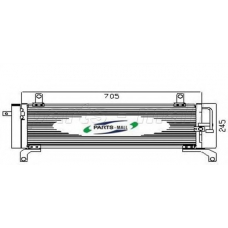 PXNCX-038G Parts mall Конденсатор, кондиционер