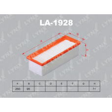 LA1928 LYNX Фильтр воздушный