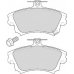 FD6857N NECTO Комплект тормозных колодок, дисковый тормоз