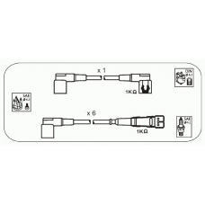 M13 JANMOR Комплект проводов зажигания
