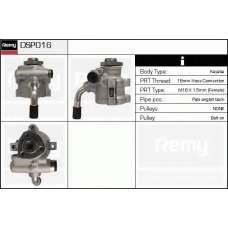 DSP016 DELCO REMY Гидравлический насос, рулевое управление