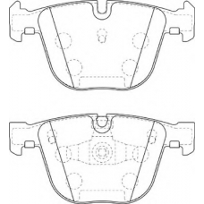 WBP23731A WAGNER LOCKHEED Комплект тормозных колодок, дисковый тормоз