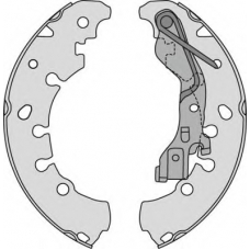 K853841 MGA Комплект тормозов, барабанный тормозной механизм