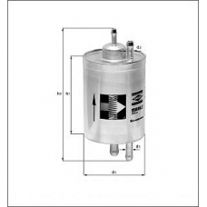 KL 254 MAHLE Топливный фильтр