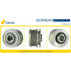 SCP90247.1 SANDO Ременный шкив, генератор