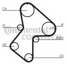CT940K1 CONTITECH Комплект ремня грм