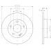 MDC1034 MINTEX Тормозной диск