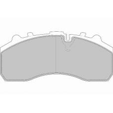 G6841 ABEX Комплект тормозных колодок, дисковый тормоз