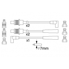 0 986 356 794 BOSCH Комплект проводов зажигания