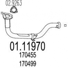 01.11970 MTS Труба выхлопного газа
