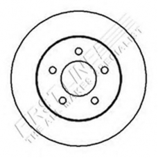 FBD1077 FIRST LINE Тормозной диск