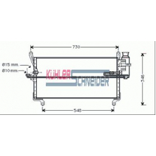 2121701 KUHLER SCHNEIDER Конденсатор, кондиционер