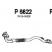 P6822 FENNO Труба выхлопного газа