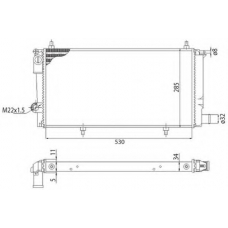 350213786003 MAGNETI MARELLI Радиатор, охлаждение двигателя