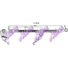 H7383Q Brovex-Nelson Тормозной шланг