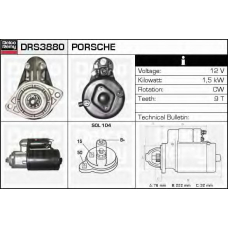DRS3880 DELCO REMY Стартер