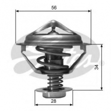 TH05682G1 GATES Термостат, охлаждающая жидкость