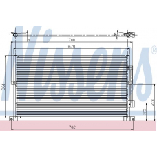 94585 NISSENS Конденсатор, кондиционер