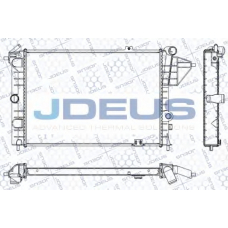 RA0200580 JDEUS Радиатор, охлаждение двигателя