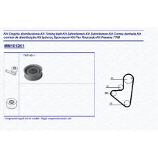 341310121101 MAGNETI MARELLI Комплект ремня грм