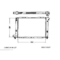 3027 KЬHLER-PAPE Wasserkьhler  pkw