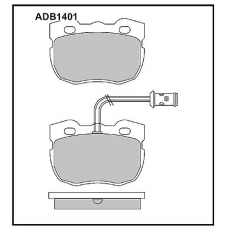 ADB1401 Allied Nippon Тормозные колодки