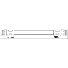 G1900.21 WOKING Тормозной шланг