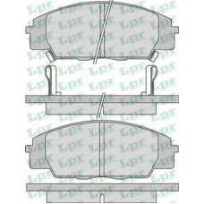 05P1070 LPR Комплект тормозных колодок, дисковый тормоз