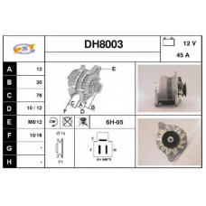 DH8003 SNRA Генератор