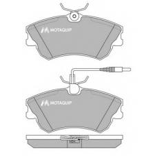 LVXL497 MOTAQUIP Комплект тормозных колодок, дисковый тормоз
