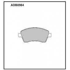 ADB0984 Allied Nippon Тормозные колодки