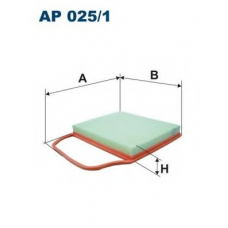 AP025/1 FILTRON Воздушный фильтр