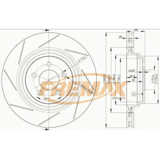 BD-3064 FREMAX Тормозной диск