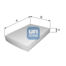 53.224.00 UFI Фильтр, воздух во внутренном пространстве