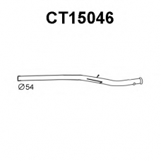 CT15046 VENEPORTE Труба выхлопного газа